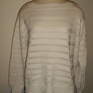 JOE FRESH WOMEN'S  LOOSE KNIT SWEATER-NEW-SIZE L